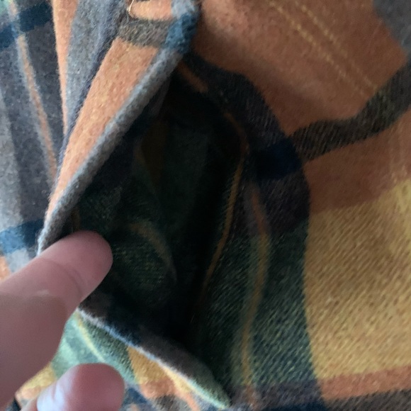 V Los Angeles Full Zip Wool Hooded Coat - Large - Picture 6 of 12